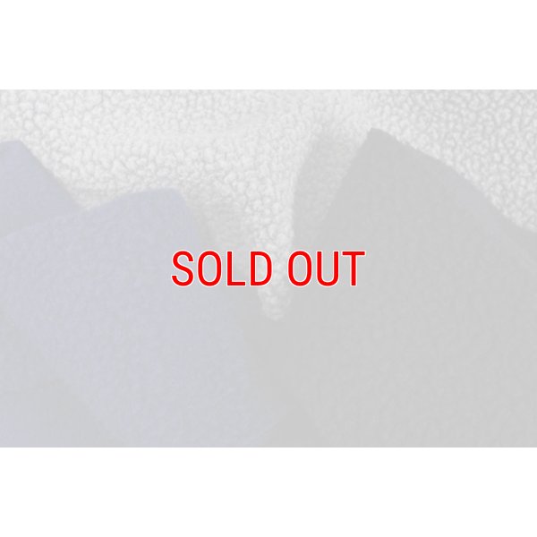 画像2: 170cm巾70cm ポーラテック Heavy Boa Fleece ストームグレー