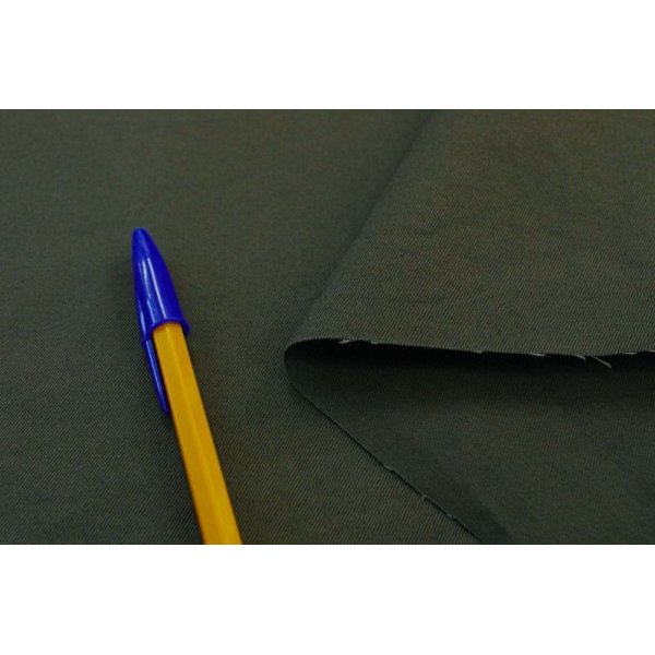 画像1: 高密度20番手双糸ギャバ　タンブラー加工　グレー