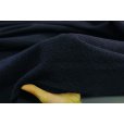 画像5: 148cm巾1.7ｍ　ケンピ混ウールメルトンナッピング加工　ネイビー (5)