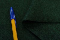 130cm巾×1.0m 撚り杢 圧縮ウールニット フォレストグリーン