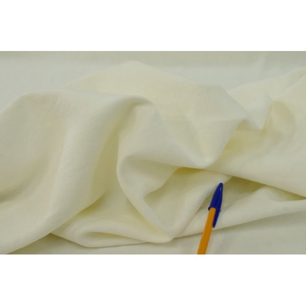 画像3: リネン帆布　バイオウォッシュ加工で柔らかく　オフホワイト