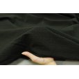 画像8: コットン変わり織りシャンタン　漆黒ブラック
