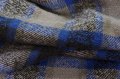145cm巾1.0m　コットンツウィード　リバーシブル　ブルー　