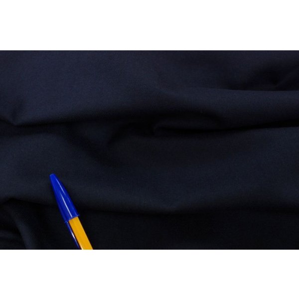 画像5: 155cm巾1.8m コットンウールギャバ ミッドナイトブルー