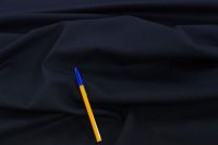 155cm巾1.8m コットンウールギャバ ミッドナイトブルー