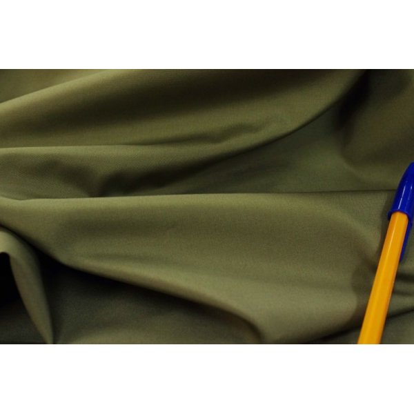画像3: 112cm巾　100番手双糸　ブロードクロス　カーキベージュ