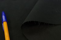 128cm巾1.2m コットンモールスキン ハイカウント ブラック