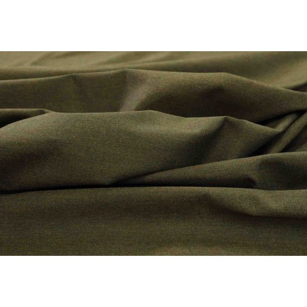 画像2: 150ｃｍ巾カラーミックスコットン糸のフランス綾　ミックスブラウン