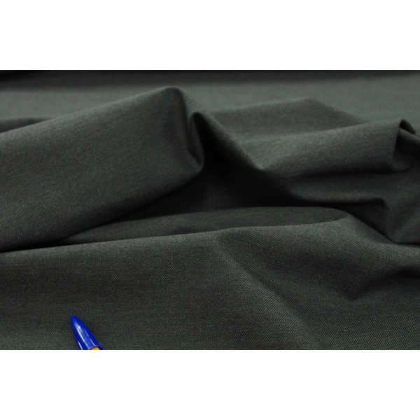 画像2: 150ｃｍ巾カラーミックスコットン糸のフランス綾　ミックスグレー