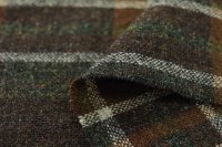 152cm巾×2.7m 英国羊毛 ザクッとウールチェック