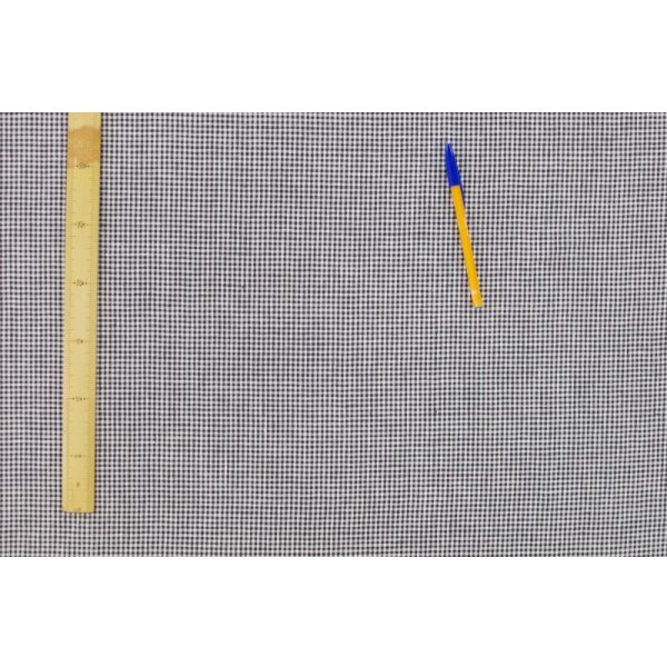 画像6: [ORIGINAL]145ｃｍ巾：先染めリネンチェック　モノトーンギンガム　