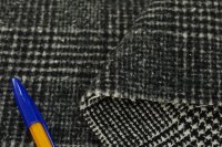 145cm巾1.5m ショート起毛 ネップツウィード グレンチェック