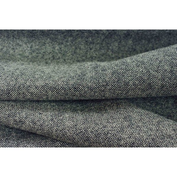 画像2: 140cm巾2.0m イタリア製白黒ツィード