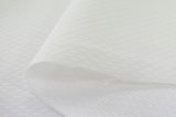 スイスコットン　FILTEX 　サンカクジャガード　ホワイト