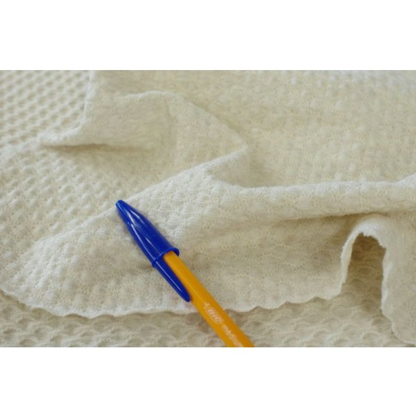 画像2: 170cm巾✕2.2m コットンリネンジャガードニット