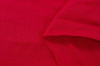 165cm巾1.8m 30番手ふんわり柔らか天竺ニット レッド