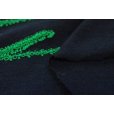画像6: 2色：インターシャニット　コットン100％　約140ｃｍ単位
