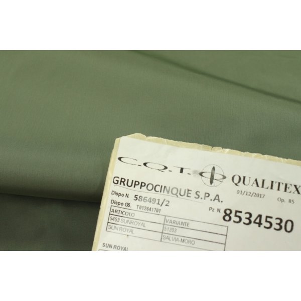 画像1: 138cm巾2.8m イタリア製:撥水マイクロファイバー GRUPPOCINQU  カーキ