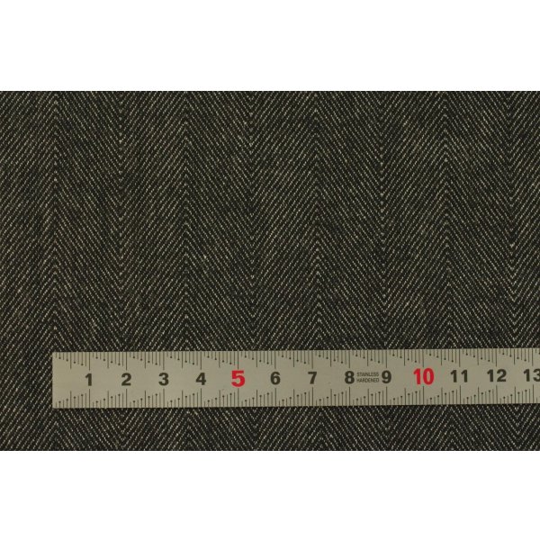画像2: 全2色:起毛シャンブレーヘリンボーン コットン100%