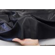 画像5: 薄手:カーフレザーの様なフェイクレザー リアルブラック (5)