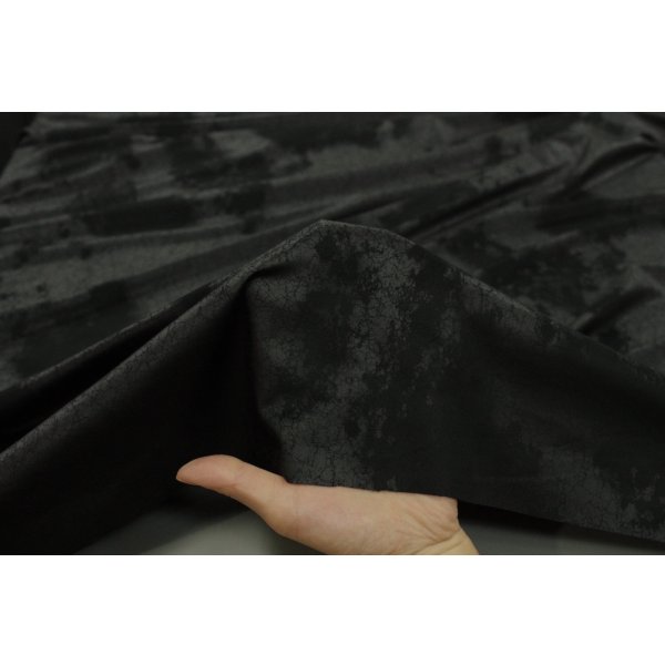 画像2: 全2柄：スウェードニット　プリント　 Rough✕Flat　Black