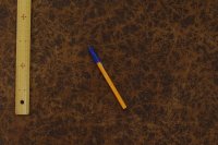 スウェードニット　プリント　 DRYBROWN