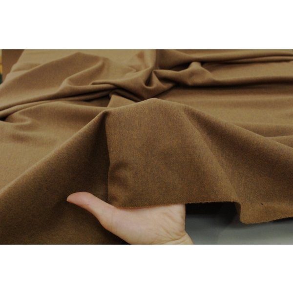 画像2: ウール　ビーバー加工　ダークミックスキャメル
