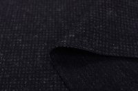 ピンチェックニット　ダークネイビー✕チャコールグレー