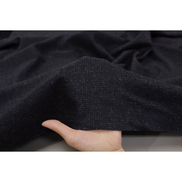 画像2: ピンチェックニット　ダークネイビー✕チャコールグレー