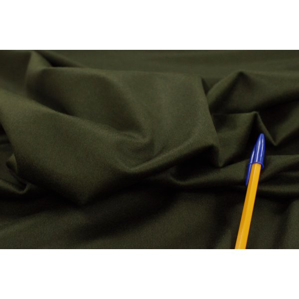 画像5: カシミヤ混ビーバー加工　カーキグリーン