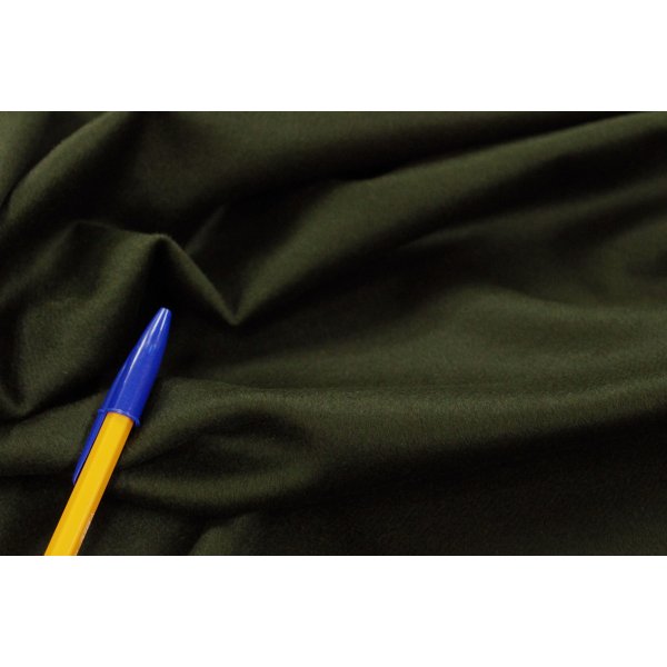 画像4: カシミヤ混ビーバー加工　カーキグリーン