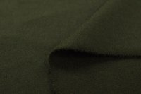 カシミヤ混ビーバー加工　カーキグリーン