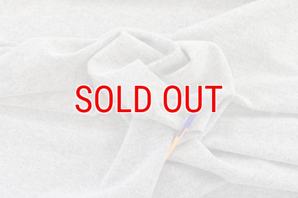 画像3: 130cm巾1.2ｍ　ミニループウールニット　ライトグレー (3)