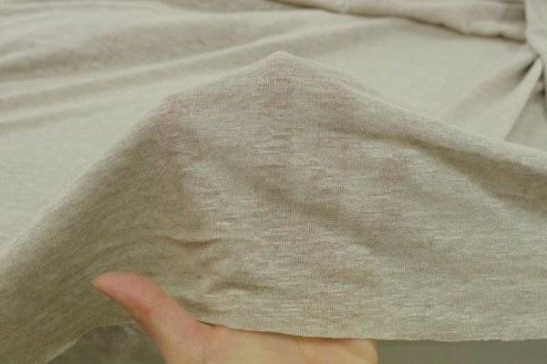 画像2: 135cm巾2.5m麻天竺ニット  (2)