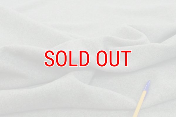 画像3: 148cm巾1.5m Letinte ソフトメルトン グレー (3)