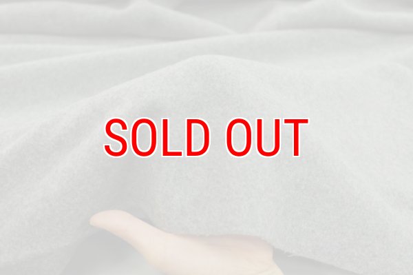 画像4: 148cm巾1.5m Letinte ソフトメルトン グレー (4)