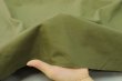 画像2: フランス綾織りコットン　柔軟タンブラー洗い加工　　カーキグリーン (2)