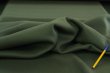 画像3: 二重織りダブルクロス　ビーバー加工　カーキグリーン (3)