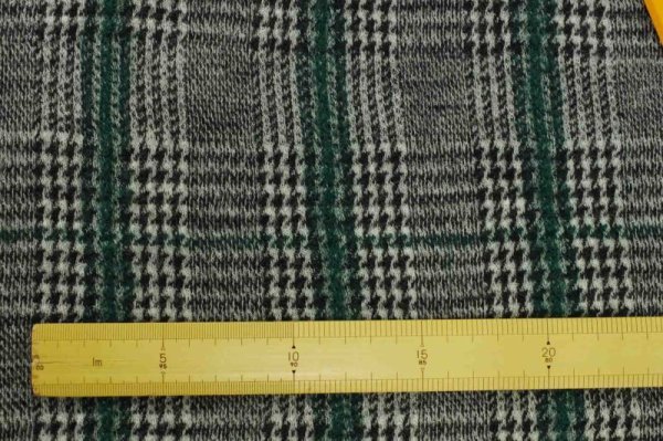 画像4: 130cm巾2.6m ジャガードウールニット  (4)