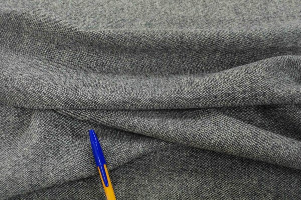 画像3: 140cm巾2.0m イタリア製白黒ツィード (3)