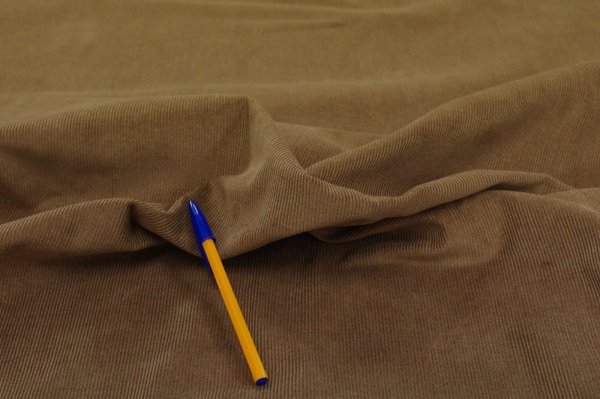 画像4: 107cm巾1.2ｍ　カラーミックス　12ウェールコーデュロイ　ブラウン (4)