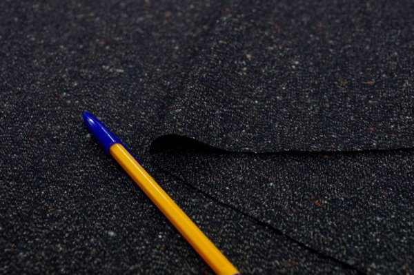 画像2: 135cm巾1.5m ミックスネップツィードストレッチ (2)