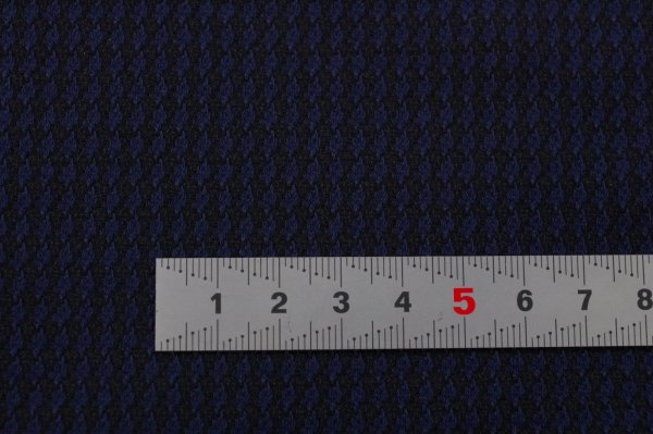 画像2: 124cm巾2.0m コットンポリエステルジャガードニット navyxblack (2)