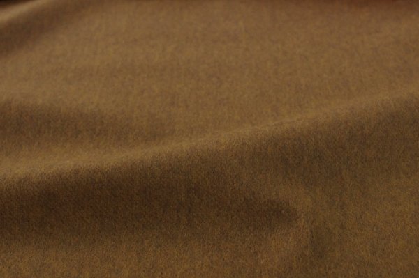 画像3: ウール　ビーバー加工　ダークミックスキャメル (3)